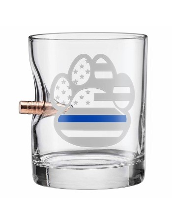 K9 Police Whiskey Glass